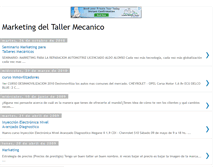 Tablet Screenshot of marketingreparacionautomotriz.blogspot.com