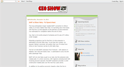 Desktop Screenshot of ceoshow.blogspot.com