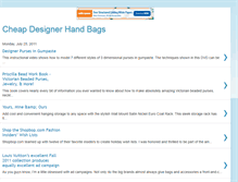 Tablet Screenshot of cheapdesignerhandbags.blogspot.com