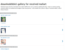 Tablet Screenshot of mailartgallery.blogspot.com