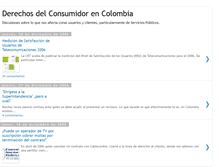 Tablet Screenshot of derechosconsumidor.blogspot.com