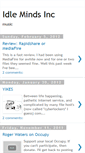 Mobile Screenshot of idlemindsinc.blogspot.com