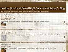 Tablet Screenshot of desertnightcreations.blogspot.com