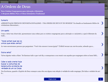 Tablet Screenshot of aordemdedeus.blogspot.com