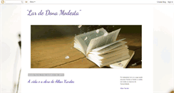 Desktop Screenshot of lardedonamodesta.blogspot.com