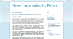 Desktop Screenshot of masteringbymills.blogspot.com