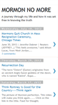 Mobile Screenshot of mormonnomore.blogspot.com