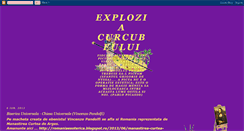 Desktop Screenshot of exploziacurcubeului.blogspot.com