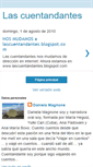 Mobile Screenshot of cuentandantes.blogspot.com