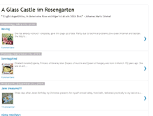 Tablet Screenshot of a-glass-castle-im-rosengarten.blogspot.com