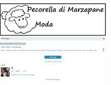 Tablet Screenshot of pecorelladimarzapanemoda.blogspot.com