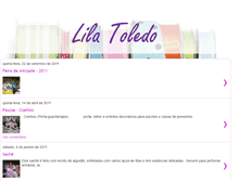 Tablet Screenshot of lilatoledo.blogspot.com