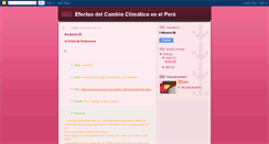 Desktop Screenshot of alana-cambioclimatico.blogspot.com