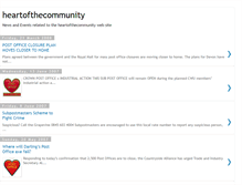 Tablet Screenshot of heartofthecommunity.blogspot.com