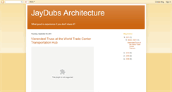 Desktop Screenshot of jwarchitecture.blogspot.com