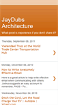 Mobile Screenshot of jwarchitecture.blogspot.com