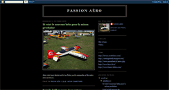 Desktop Screenshot of passion-aero.blogspot.com