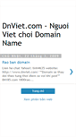 Mobile Screenshot of dnviet.blogspot.com