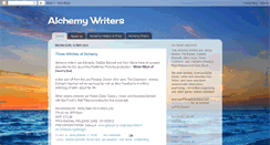 Desktop Screenshot of alchemywriters.blogspot.com