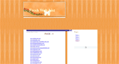 Desktop Screenshot of freshweblist2.blogspot.com