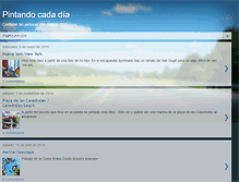 Tablet Screenshot of pintandodia.blogspot.com
