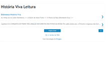Tablet Screenshot of historiaviva-leitura.blogspot.com
