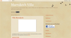 Desktop Screenshot of marrakech-villa.blogspot.com