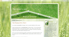 Desktop Screenshot of notgreener.blogspot.com