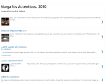 Tablet Screenshot of losautenticosmurga.blogspot.com
