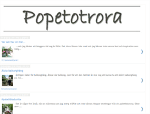 Tablet Screenshot of popetotrora.blogspot.com