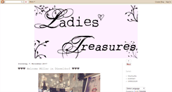 Desktop Screenshot of ladiestreasures.blogspot.com