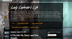 Desktop Screenshot of ladylavenderslife.blogspot.com