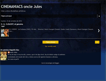 Tablet Screenshot of cinemaniacs-onclejules.blogspot.com