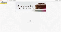 Desktop Screenshot of anjungserambi.blogspot.com