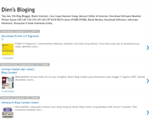 Tablet Screenshot of dienbloging.blogspot.com