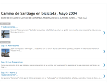 Tablet Screenshot of caminosantiago2004.blogspot.com