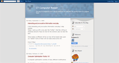 Desktop Screenshot of connecticutcomputer.blogspot.com