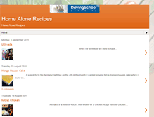 Tablet Screenshot of entehomerecipes.blogspot.com