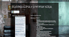Desktop Screenshot of beasiswakesma.blogspot.com