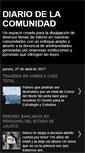 Mobile Screenshot of diariodelacomunidad.blogspot.com