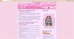 Desktop Screenshot of ocastelodagiovana.blogspot.com