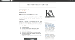 Desktop Screenshot of kenningtonvenues.blogspot.com