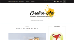 Desktop Screenshot of creativeart.blogspot.com