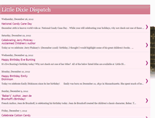 Tablet Screenshot of littledixiedispatch.blogspot.com