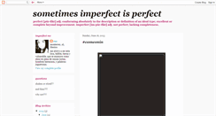 Desktop Screenshot of perfect--imperfect.blogspot.com