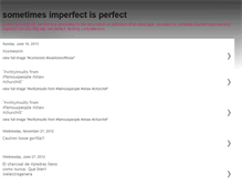 Tablet Screenshot of perfect--imperfect.blogspot.com