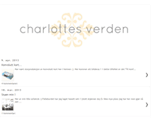Tablet Screenshot of charlottes-verden.blogspot.com