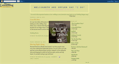Desktop Screenshot of melisabethandskylersayido.blogspot.com