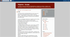 Desktop Screenshot of hispanos-europa.blogspot.com