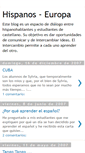 Mobile Screenshot of hispanos-europa.blogspot.com